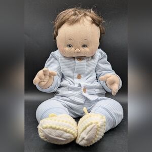 Jan Shackelford New Arrival Newborn OOAK Baby Boy Soft Doll, 1994, Weighted
